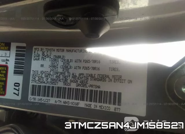 3TMCZ5AN4JM158527 фото 10