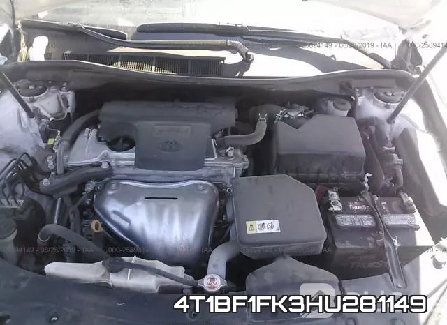 4T1BF1FK3HU281149 фото 2