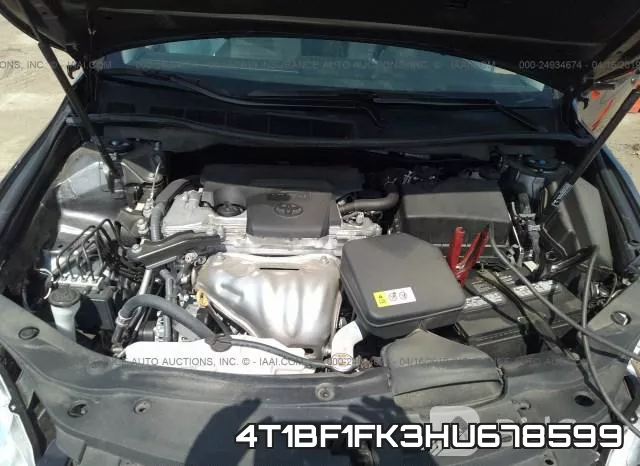4T1BF1FK3HU678599 фото 2