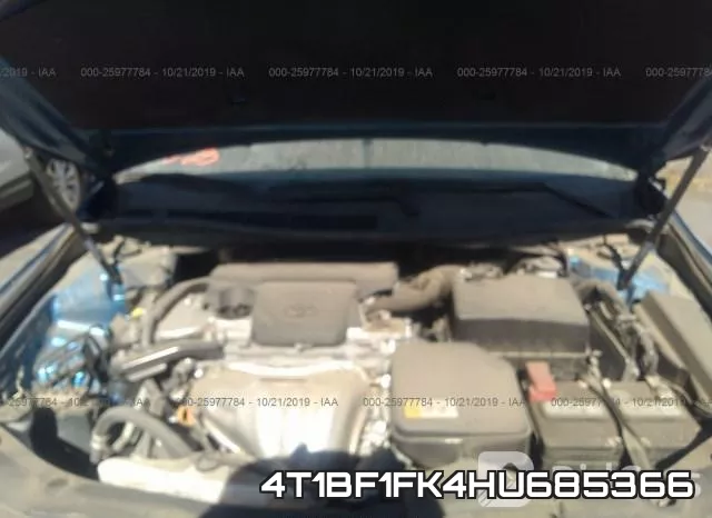 4T1BF1FK4HU685366 фото 2