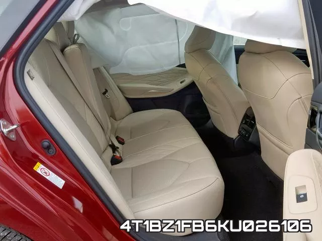 4T1BZ1FB6KU026106 фото 7