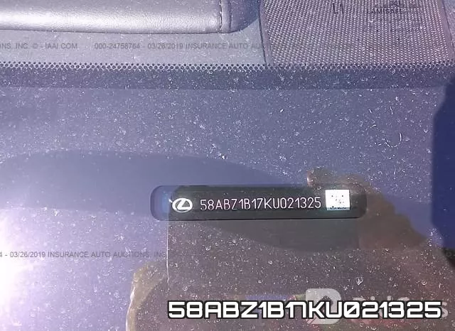 58ABZ1B17KU021325 фото 10