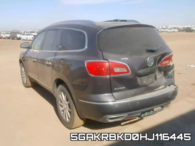 5GAKRBKD0HJ116445 фото 4