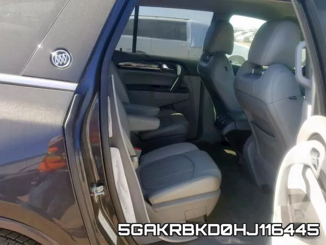 5GAKRBKD0HJ116445 фото 7