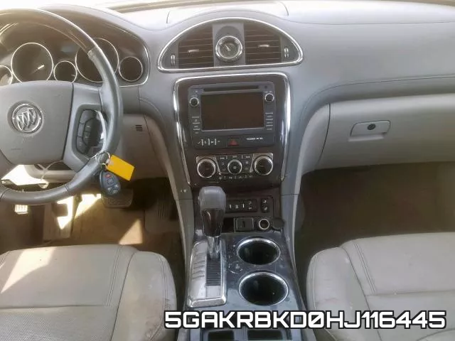 5GAKRBKD0HJ116445 фото 10