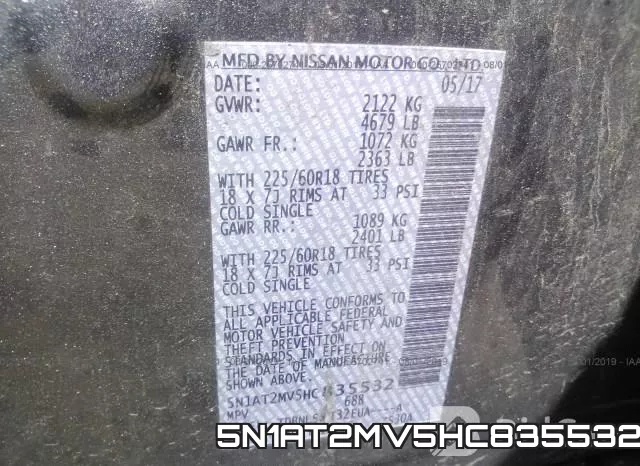 5N1AT2MV5HC835532 фото 10