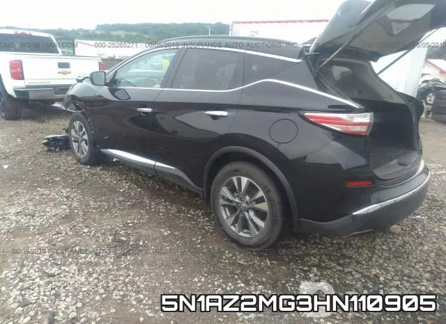 5N1AZ2MG3HN110905 фото 4