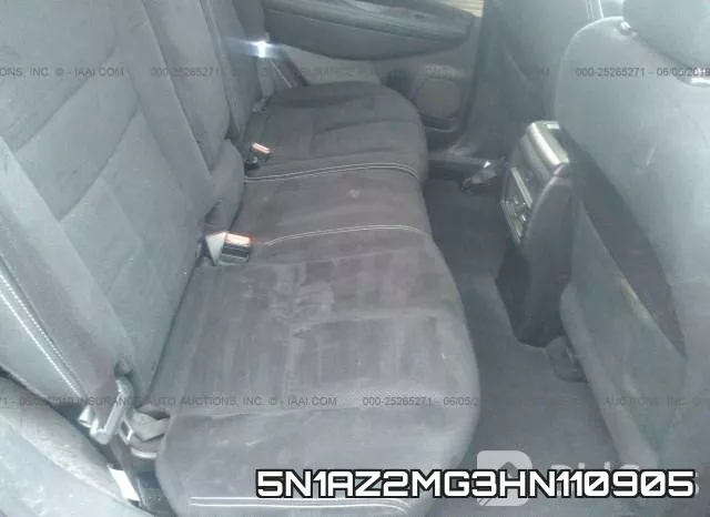 5N1AZ2MG3HN110905 фото 9