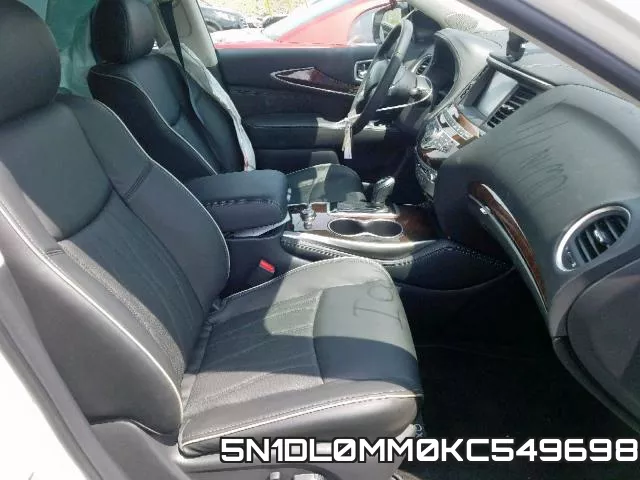 5N1DL0MM0KC549698 фото 6