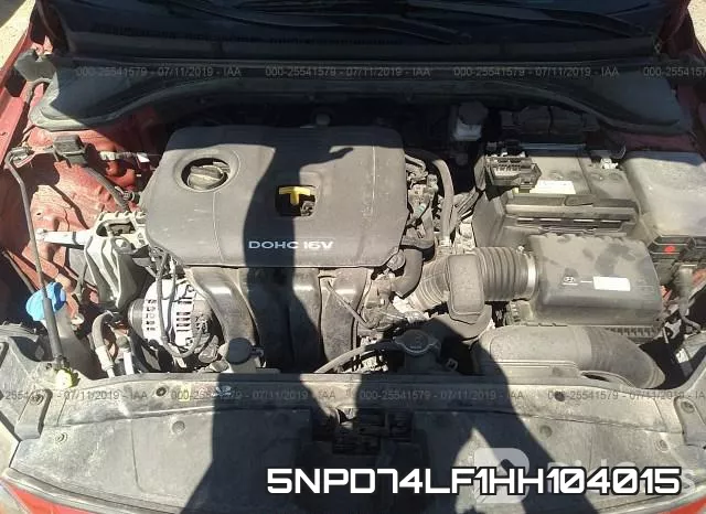 5NPD74LF1HH104015 фото 2