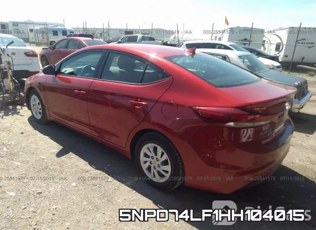 5NPD74LF1HH104015 фото 4