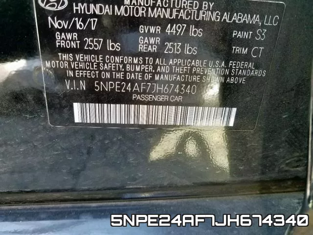 5NPE24AF7JH674340 фото 2