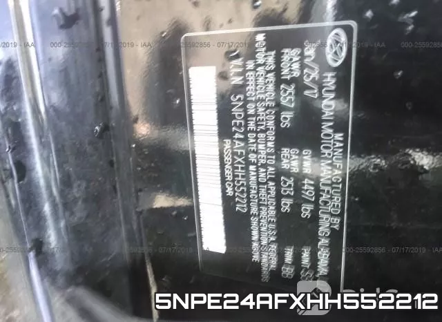 5NPE24AFXHH552212 фото 10