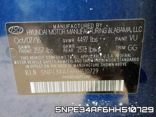 5NPE34AF6HH510729 фото 2