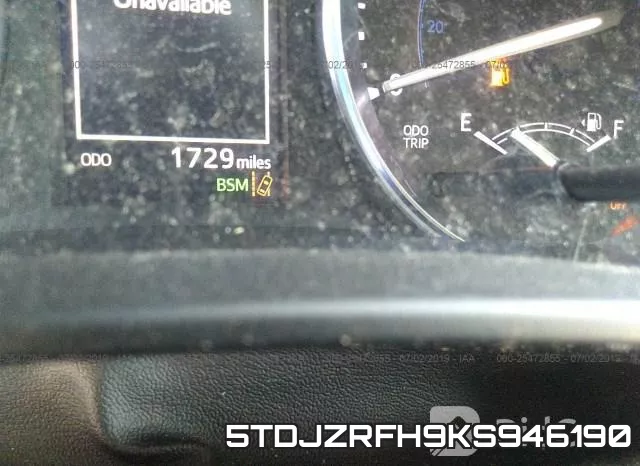 5TDJZRFH9KS946190 фото 8