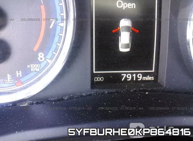 5YFBURHE0KP864816 фото 8