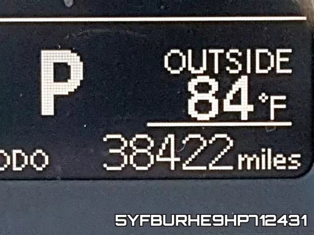 5YFBURHE9HP712431 фото 9
