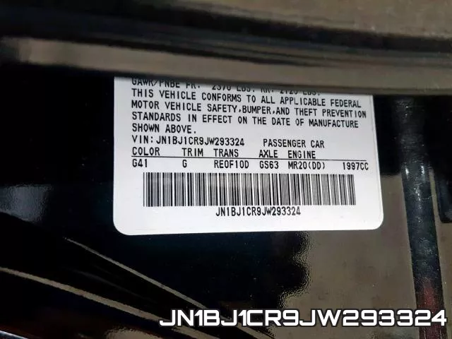 JN1BJ1CR9JW293324 фото 2