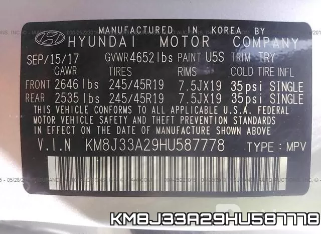 KM8J33A29HU587778 фото 10