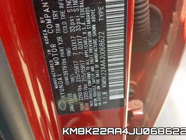 KM8K22AA4JU068622 фото 2