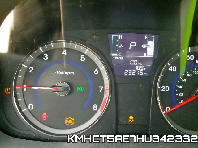 KMHCT5AE7HU342332 фото 9