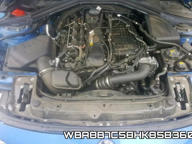WBA8B7C58HK858360 фото 8