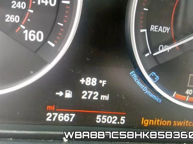 WBA8B7C58HK858360 фото 9