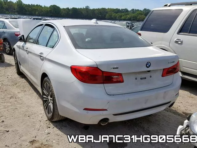 WBAJA7C31HG905668 фото 4
