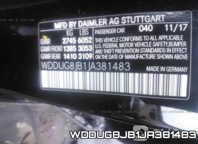 WDDUG8JB1JA381483 фото 10