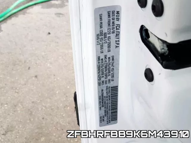 ZFBHRFBB9K6M43910 фото 2