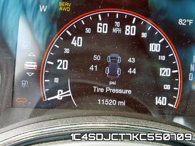 1C4SDJCT7KC550709 фото 9