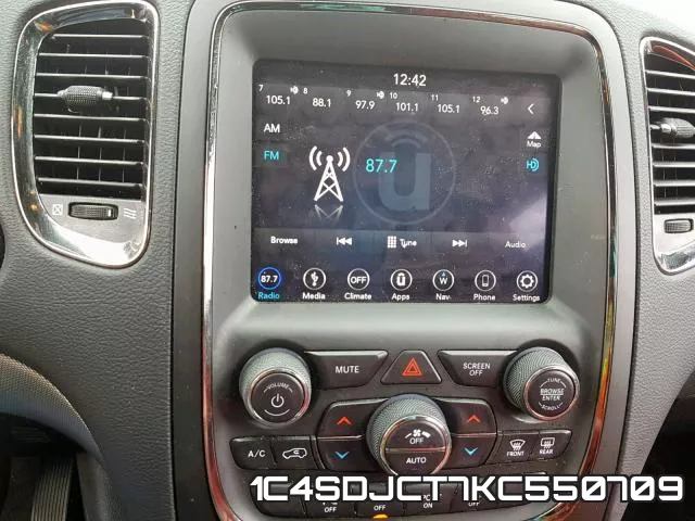 1C4SDJCT7KC550709 фото 10