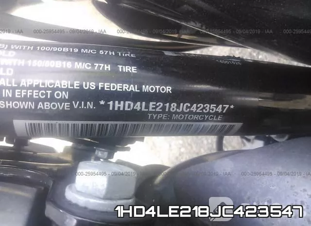 1HD4LE218JC423547 фото 2