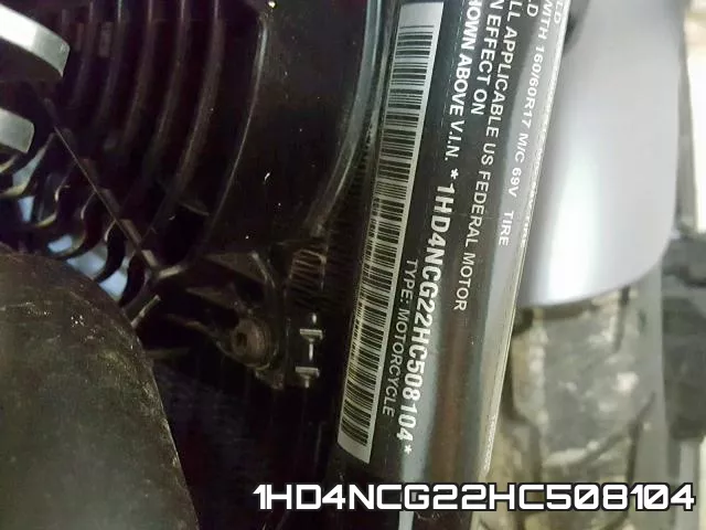 1HD4NCG22HC508104 фото 2