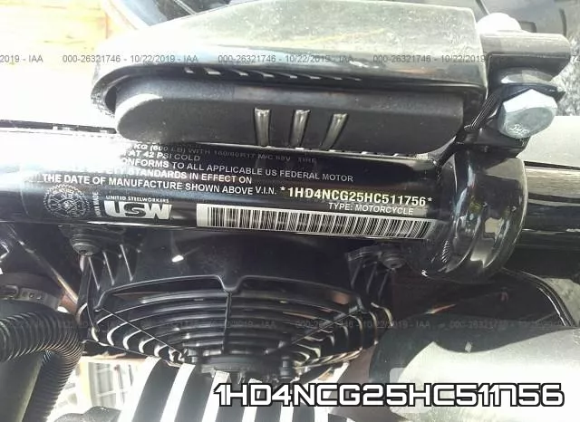 1HD4NCG25HC511756 фото 2