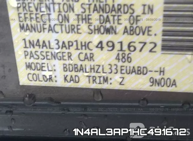 1N4AL3AP1HC491672 фото 10