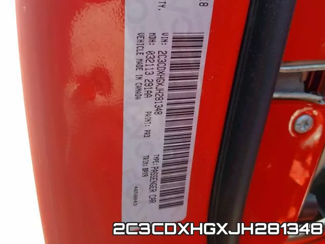 2C3CDXHGXJH281348 фото 2