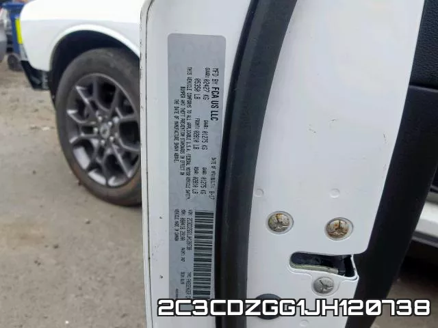 2C3CDZGG1JH120738 фото 2
