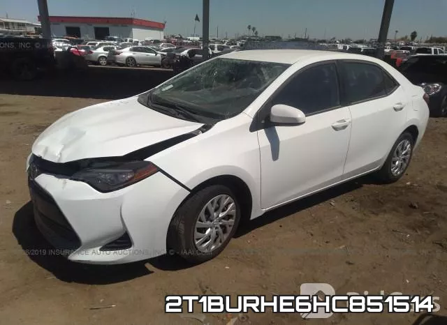 2T1BURHE6HC851514 фото 3