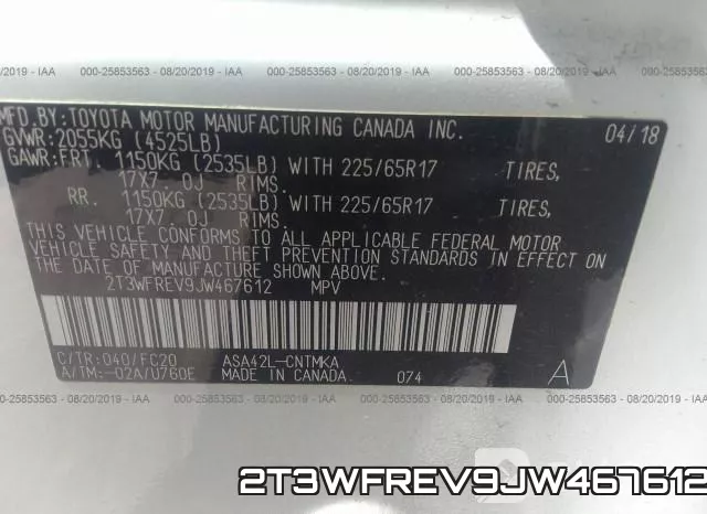 2T3WFREV9JW467612 фото 10