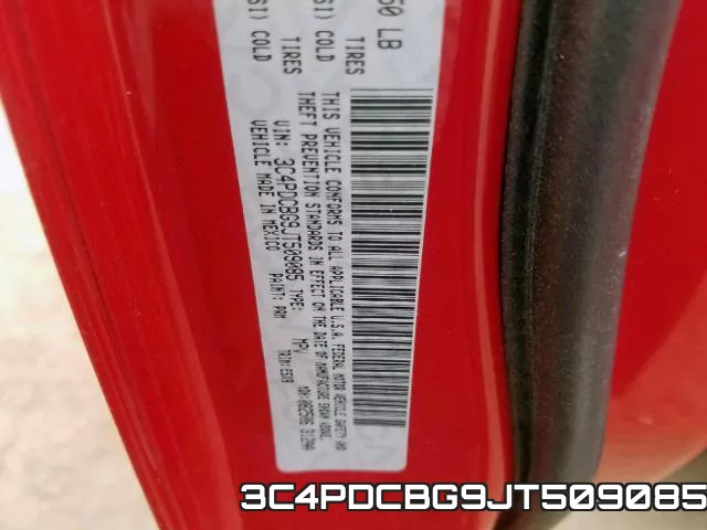 3C4PDCBG9JT509085 фото 2