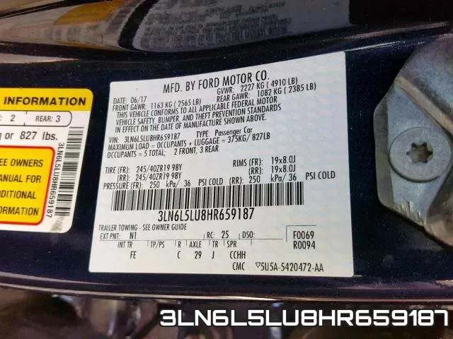 3LN6L5LU8HR659187 фото 2