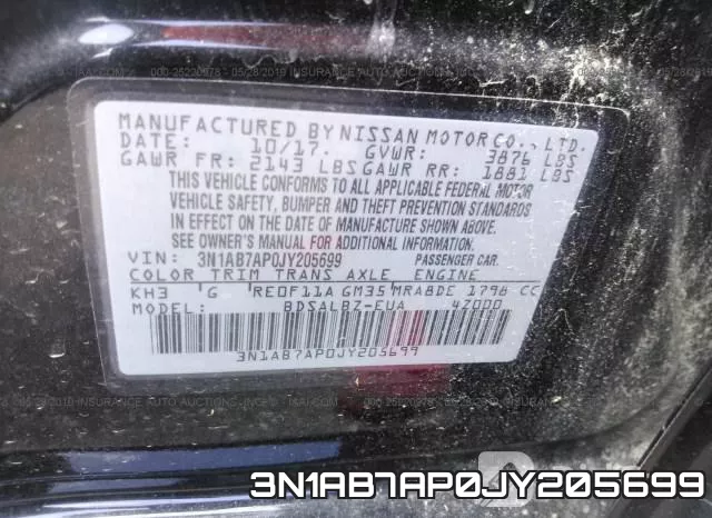 3N1AB7AP0JY205699 фото 10