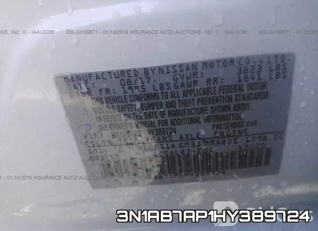 3N1AB7AP1HY389724 фото 10