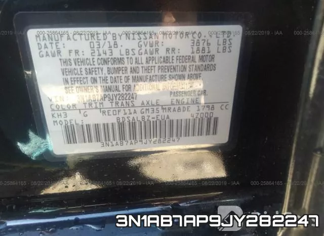 3N1AB7AP9JY282247 фото 10