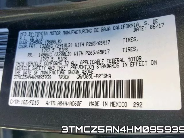 3TMCZ5AN4HM095939 фото 2
