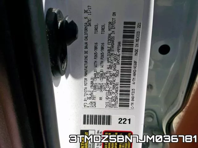 3TMDZ5BN7JM036781 фото 2