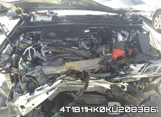 4T1B11HK0KU208386 фото 2