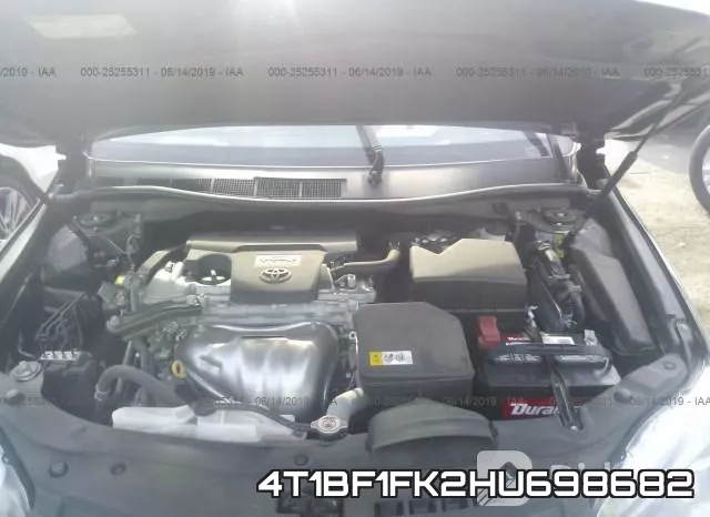 4T1BF1FK2HU698682 фото 2