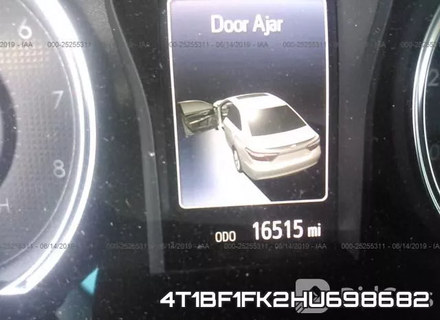 4T1BF1FK2HU698682 фото 8